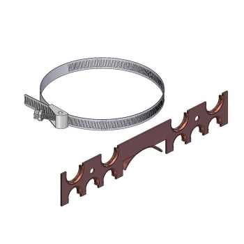 HOLDRITE Holdrite 111-S Pipe-on-Pipe Bracket (1/2 in, 3/4 in, 9.5 in)