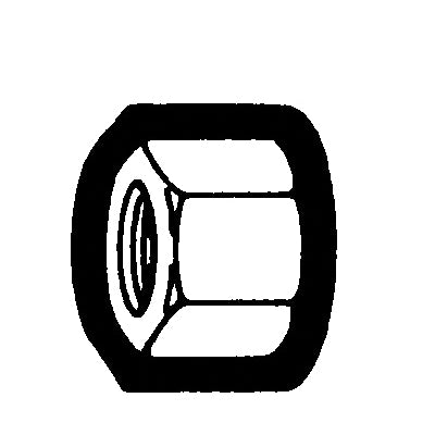 Holyoke Fittings 61-8 Compression Nut 1/2