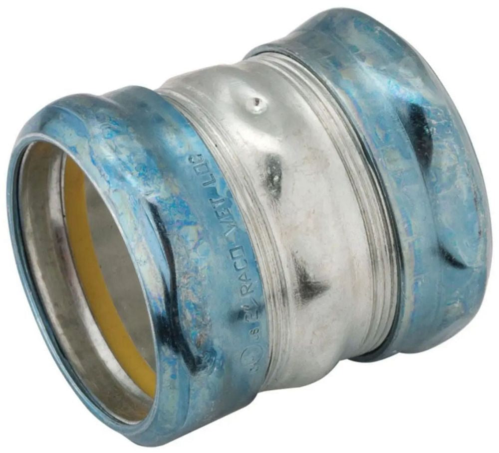 Hubbell 2952RT RACO EMT COMPR COUPLING RAINTIGHT 3 IN STEEL