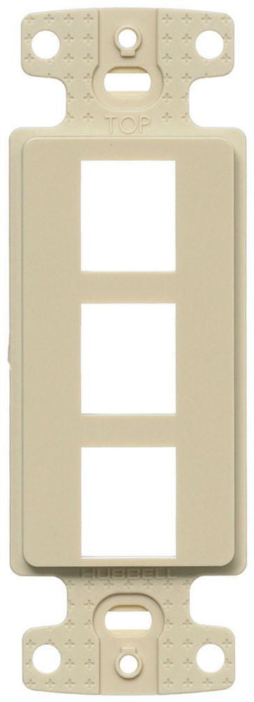 Hubbell NS613I Plate, Decorator