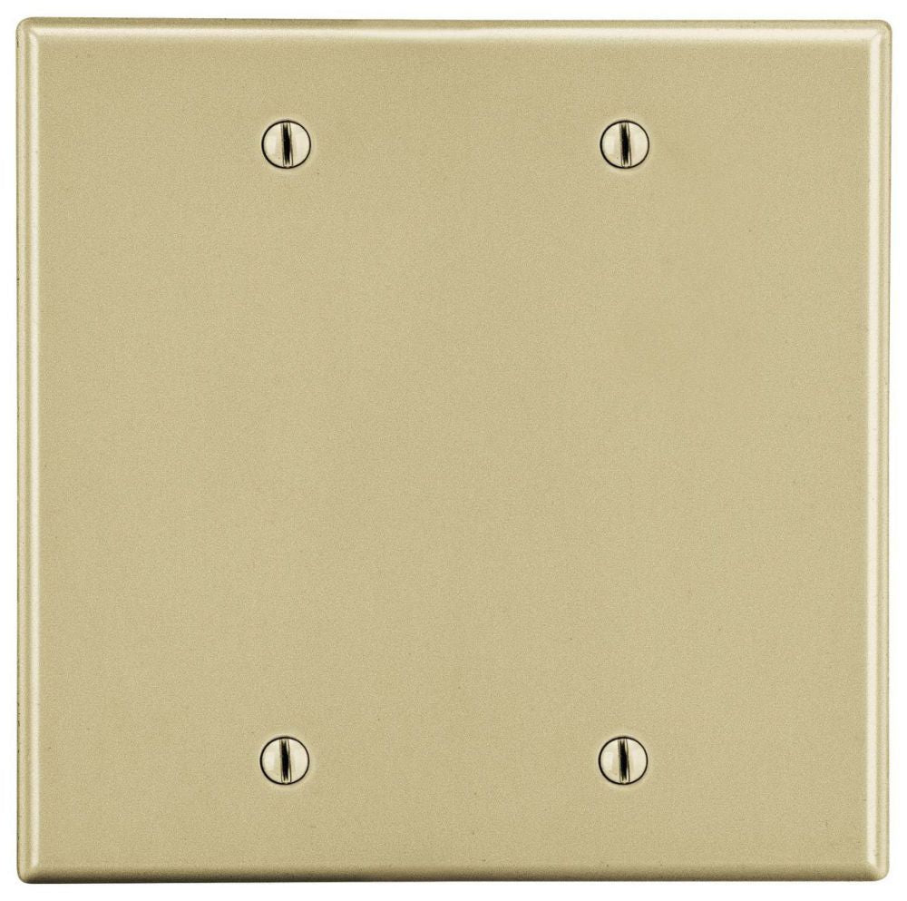 Hubbell P23I WALLPLATE, 2-G, 2) BOX MT