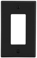 Hubbell P26BK HUBW Wallplate, 1-G, 1) Rect