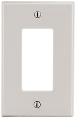 Hubbell P26LA Wallplate, 1-G, DEC, LA