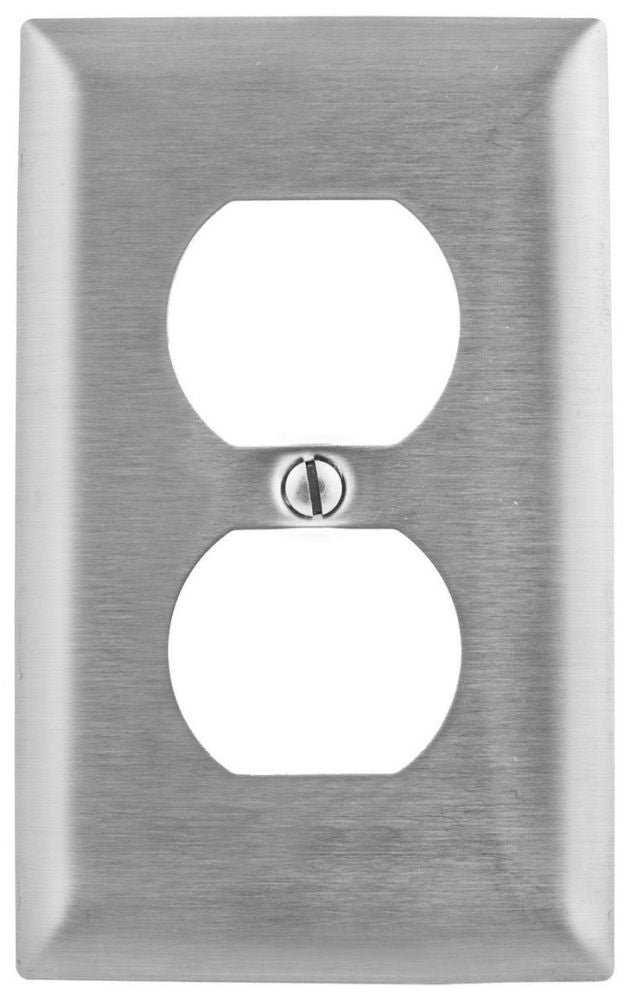 Hubbell SSJ8 HUBW SSJ8 Wallplate, Jumbo, 1-G