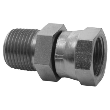 Dixon Valve & Coupling 1404-2-2 Male NPTF x Female NPSM Swivel Nut