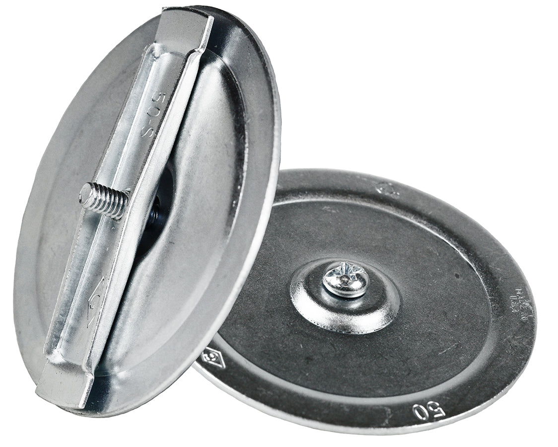 L.H. Dottie D30S Three Piece Knockout Seal 1 in Hole Zinc Plated