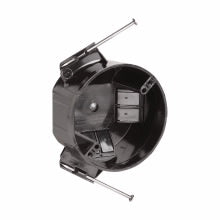 Crouse-Hinds TP16111 Ceiling Box, 4 Nails, Yes, NM Clamps, 2-1/4 PVC, 20.3 Cubic Inch Capacity