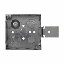 Crouse-Hinds TP404SSB Square Outlet Box 4 x 4 x 1-1/2 Inch