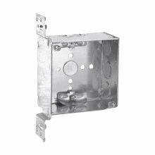 Crouse-Hinds TP452 Square Outlet Box Steel 4 x 4 x 2-1/8 Inch