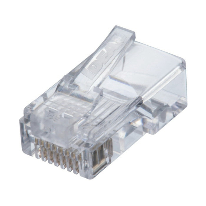 Ideal 85-370 CAT5e Feed-Thru RJ-45 Modular Plugs - 25/Pack