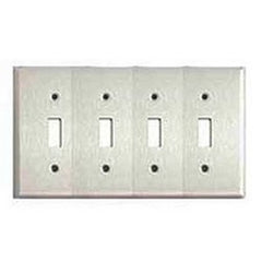 Mulberry 97074 4G SAT-SS .030 STD SQ SWITCH PLATE