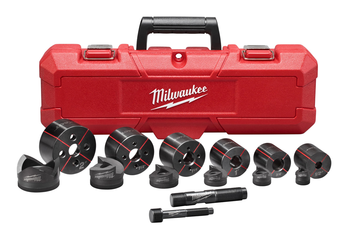 Milwaukee 49-16-2693 EXACT Knockout Set 10 ga Mild Steel 1/2 to 2 in