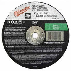 Milwaukee 49-94-7050 7 in. x 3/32 in. x 5/8 in. cut-off wheel (Type 1)