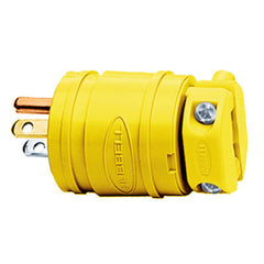 Hubbell HBL1447 HUB 15A 124V Yellow Dust Tight Elastogrip