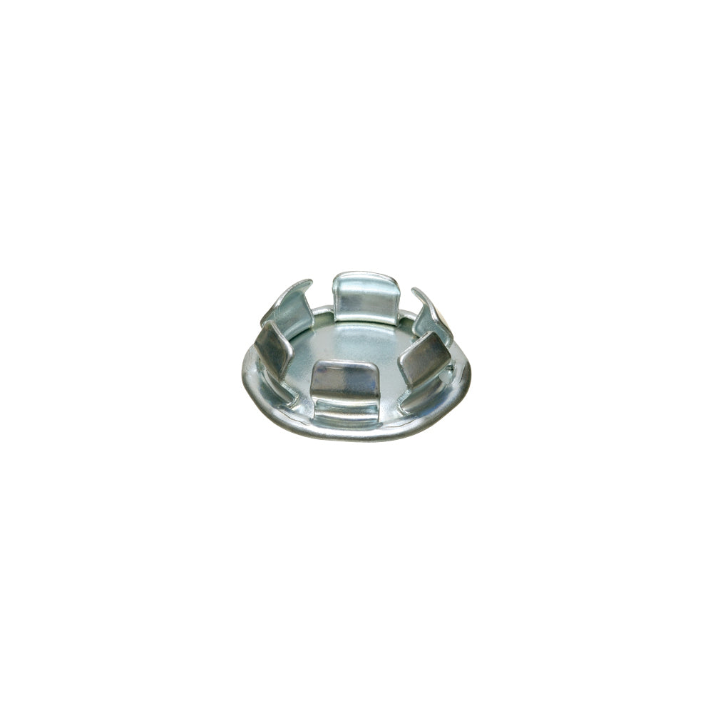 Arlington 903 Snap-In Blank, 1 in, Steel, Zinc Plated