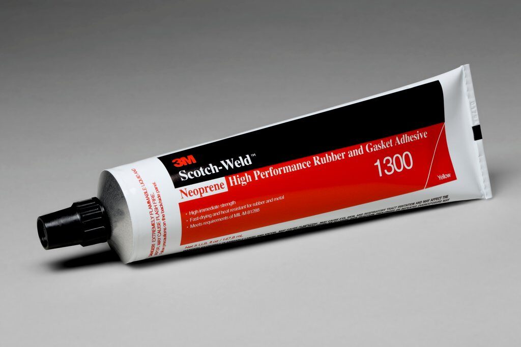 3M 7000000799 Scotch-Grip Rubber and Gasket Adhesive High Performance 5 oz Tube