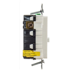 Hubbell GFTWRST15W 15 Amp 125 Volt 2-Pole 3-Wire NEMA 5-15R White GFCI Receptacle