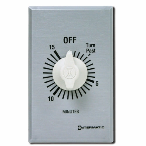 Intermatic FF15MC 15 Minute Auto-Off Commercial Spring Wound Timer 125/257 VAC