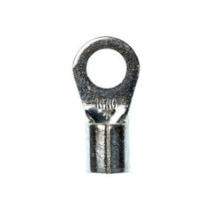 Scotchlok M4-38RX Non-Insulated Standard Ring Terminal, 4 AWG Conductor, 1.34 in L, Brazed Seam Barrel