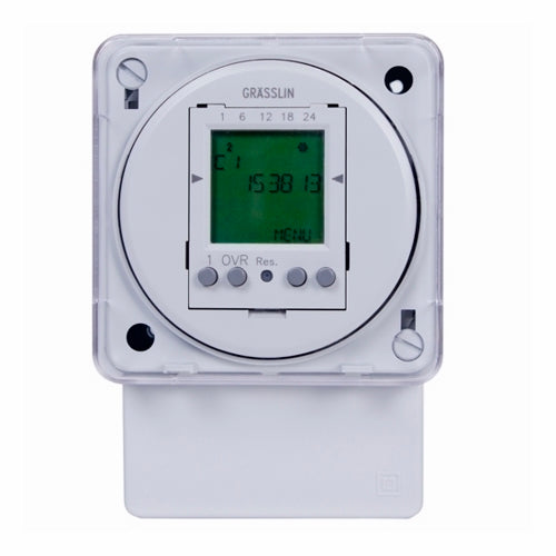 Intermatic FM1D50A-120 Digital Electronic Timer 120V SPDT Surface/DIN Rail Mount