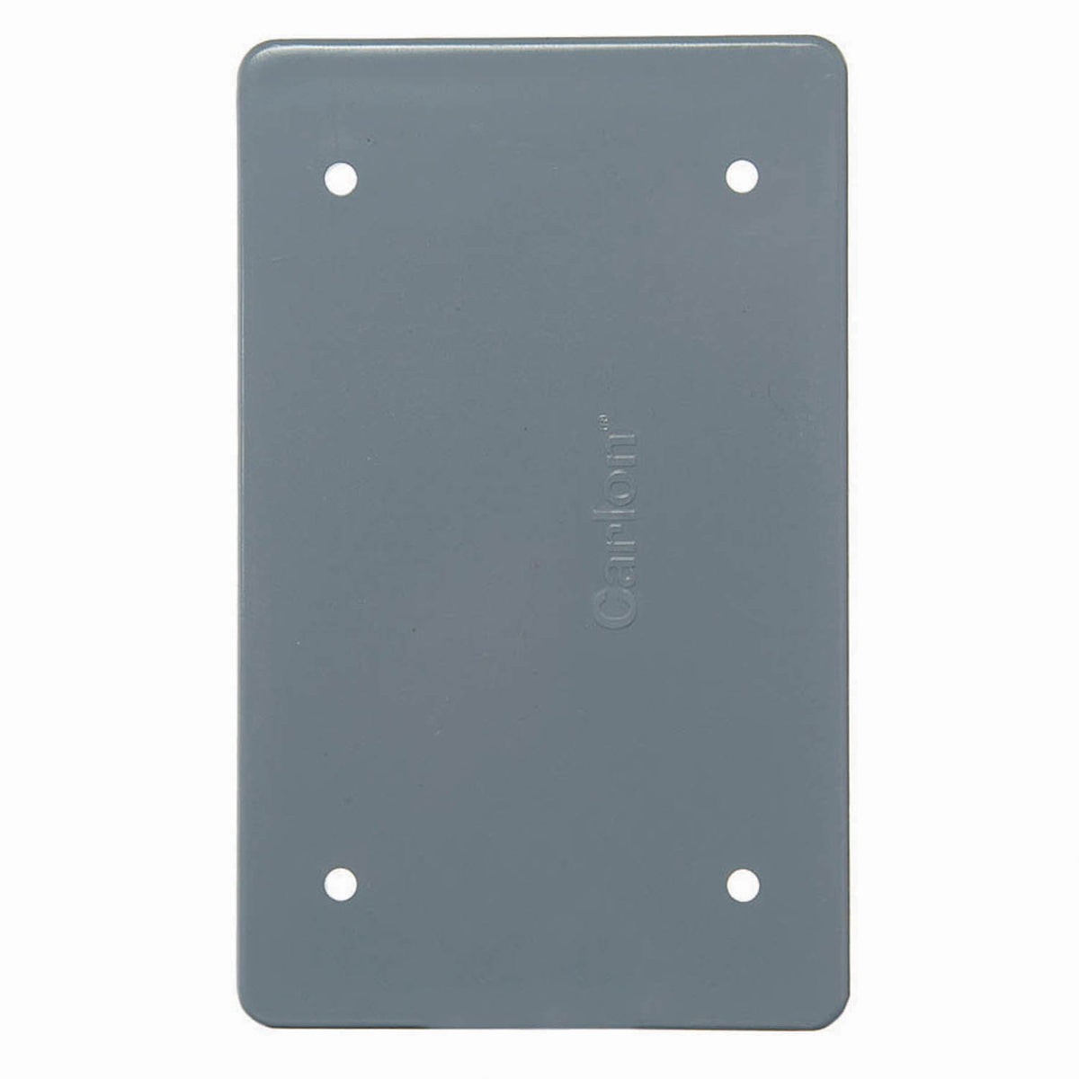 ABB E980CN-CAR Carlon 1-Gang Weatherproof Blank Cover - Gray