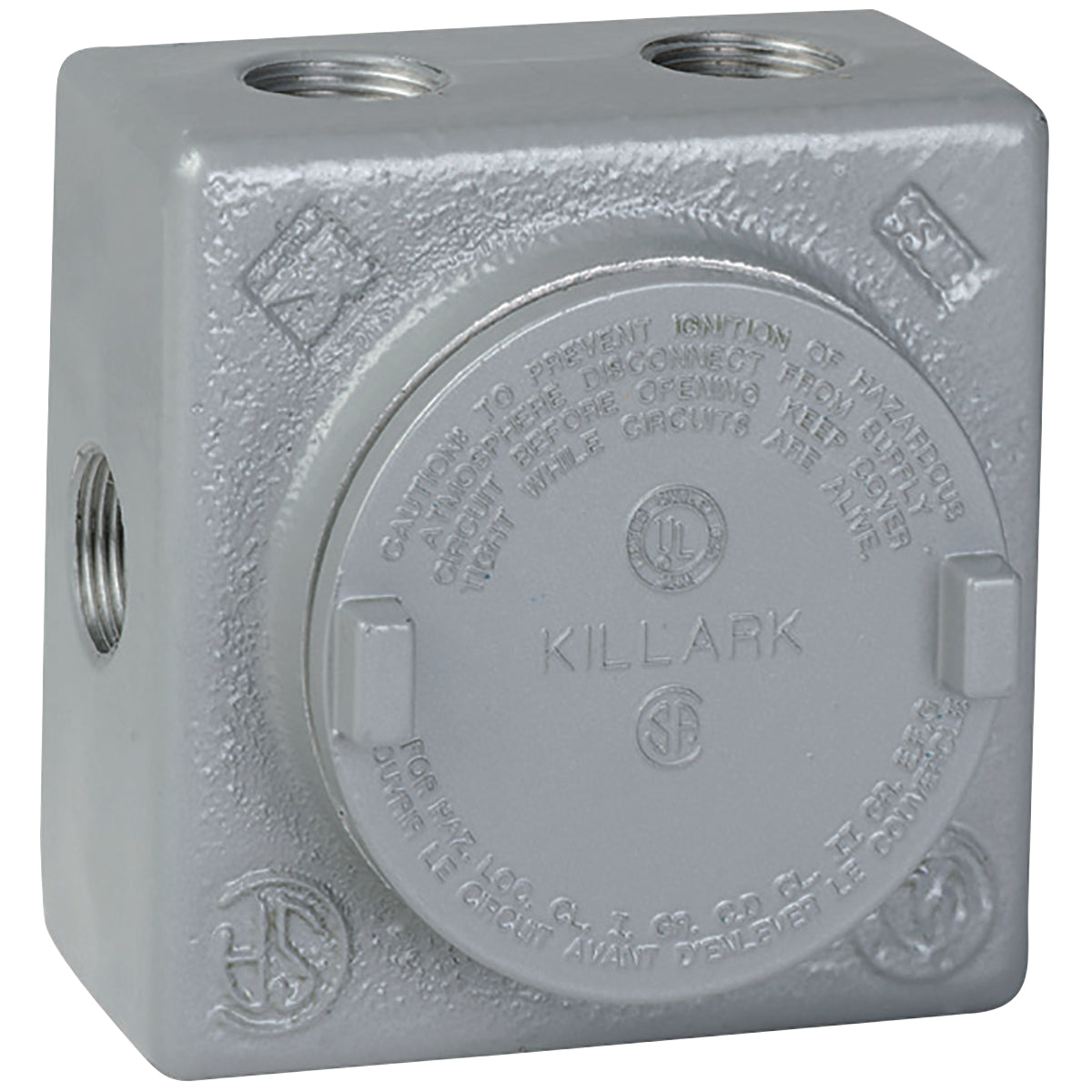 Hubbell GRSS-3 Killark Conduit Outlet Box 1 In 29 Cu In