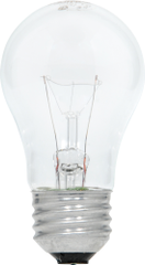 Sylvania 40A15/CL/APPL/BL-120V/10129 120 Volt 40 W 430 Lm Clear E26 Medium Base A15 Incandescent Lamp