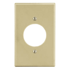 Hubbell P720I Wallplate, 1-G, 1.60 OPNG, IV