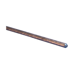 nVent CADDY 615880 Copper-Bonded Ground Rod, Pointed, 5/8 Diameter, 8' Length, 10 Plating Thickness