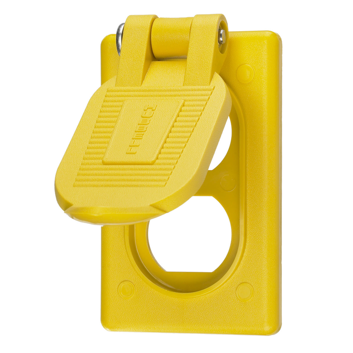 Hubbell HBL52CM22 HBL Cover Lift Spring Std Box-Yellow