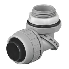 Hubbell PS1009NGY Multi-Position Male Non-Metallic Standard Liquidtight Connector 1 in