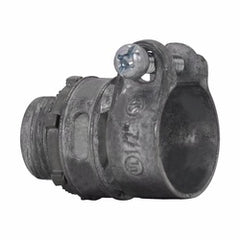 Crouse-Hinds 707DC Non-Insulated Straight Squeeze Connector 3/8 in