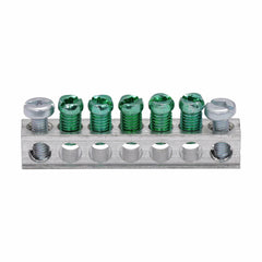 EATON GBKP5 Ground Bar Kit 2.39 in Length 14 to 10 AWG 14 to 4 AWG Aluminum/Copper Conductor 5 Terminals