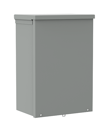 nVent A12R124 HOF Enclosure 12 in x 12 in x 4 in NEMA 3R/IP32