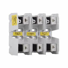 Eaton JM60200-3CR BUS FUSEBLOCK 600V 3-POLE 200A CLASS J FUSE HOLDER MODULAR REPLACES J60200-3CR