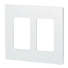 Legrand KTPDL2W Pass & Seymour 2-Port Keystone Face Plate - White