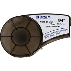 Brady M21-750-595-BL label marker cartridge 21 ft L x 0.75 in W