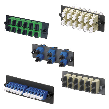 Panduit FAP12WBUDLCZ Fiber Adapter Panel LC Duplex Singlemode (12) OS1/OS2 Single Mode Fiber