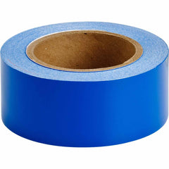 Brady 55262 Solid Permanent Acrylic Pipe Banding Tape, Blue, 30 yd L x 2 in W x 0.004 in THK