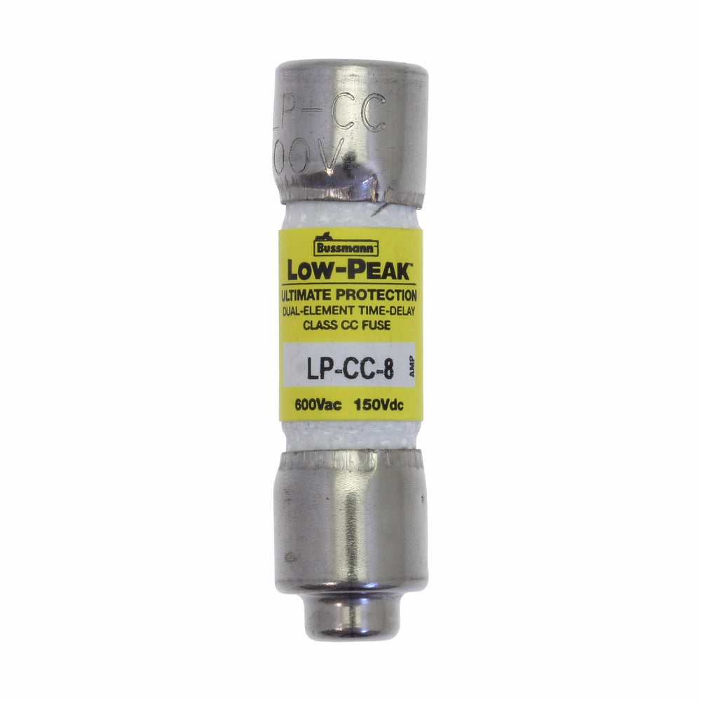 Eaton LP-CC-8 LPCC8 BUS FUSE 8-AMP LOW-PEAK CLASS CC