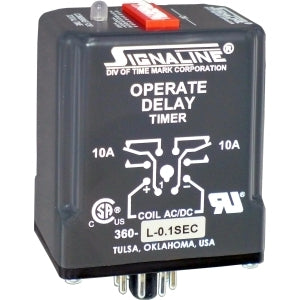 Time Mark 360-H-1MIN Digital Input Time Delay Relay, 40-260V AC/DC, 1 to 1023 Minutes