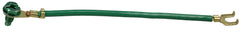 LH DOTTIE GPS775 8 Ground Pigtail, 12-1/2 in. Size, 12 GA thickness with Flange and Hex Combo ground screw