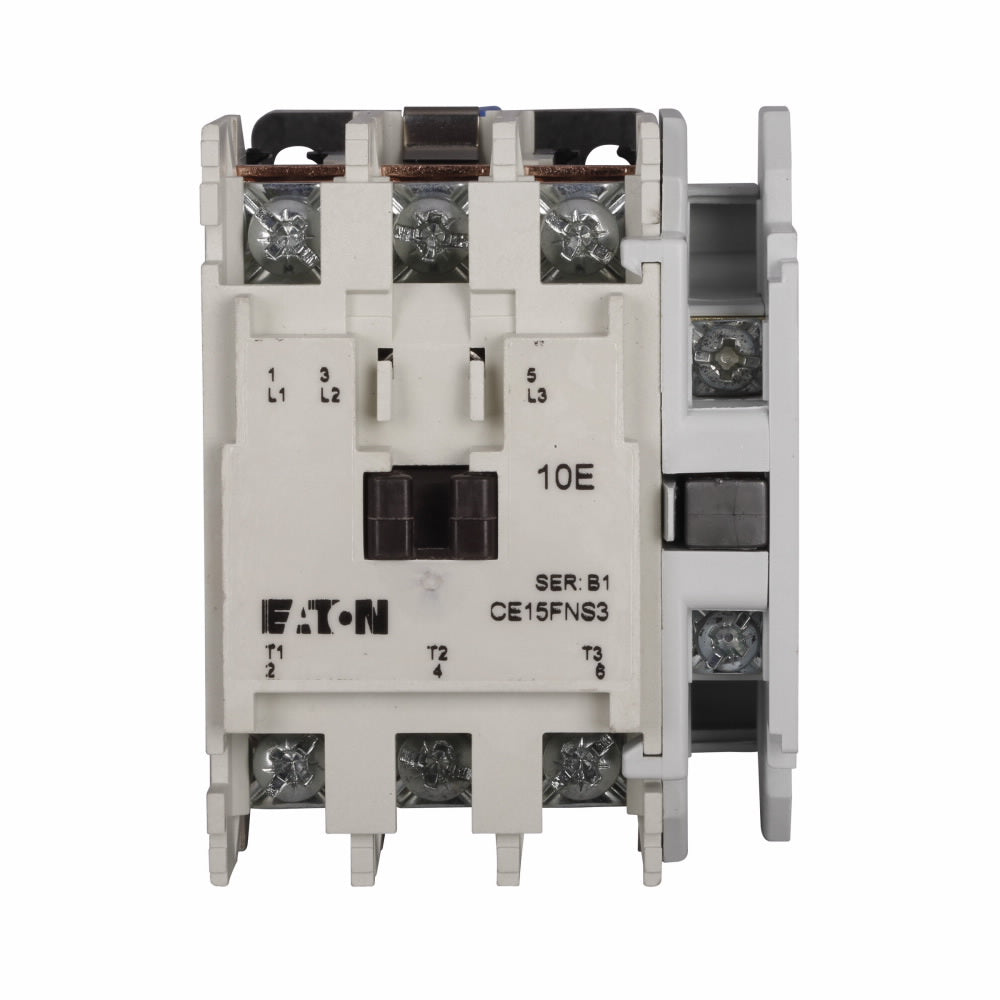 Eaton CE15FNS3AB Freedom Non-Reversing IEC Contactor 3-Pole 120V