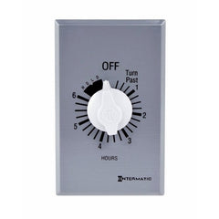 Intermatic FF6HH SPST 6 Hour 125-277 Volt Commercial Timer with Hold