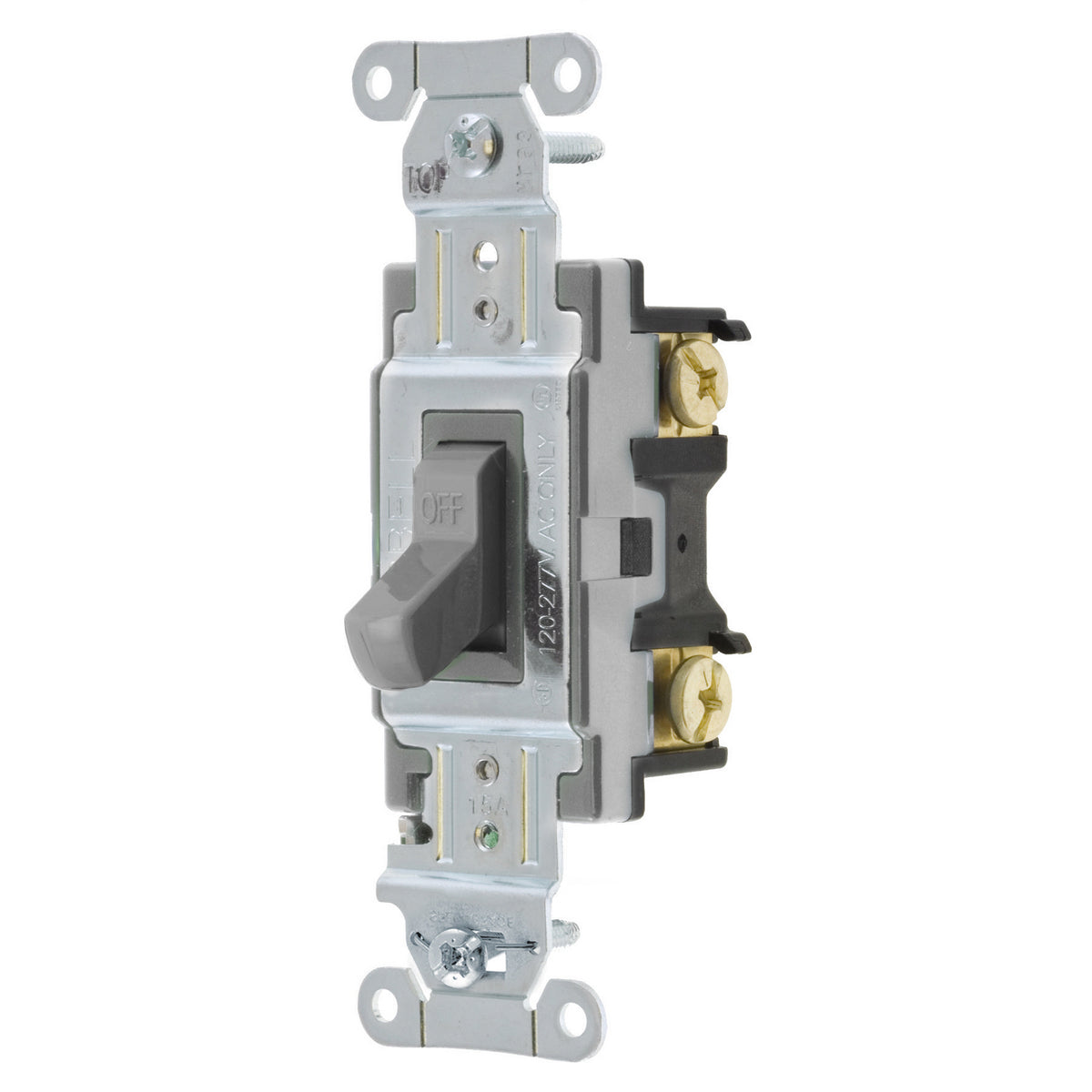 Hubbell CS115GY HUB 15A SP GREY SWITCH