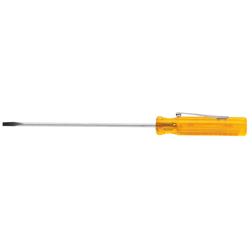 Klein Tools A130-3 Screwdriver 1/8 Inch Cabinet Pocket Clip 3 Inch