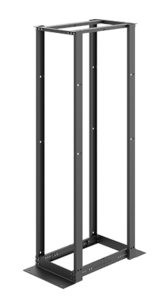 nVent E4DR19FM45U HOF 4 POST OPEN FRAME 7FT RACK 45RU