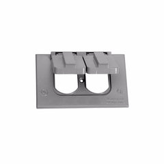 Crouse-Hinds TP7207 Weatherproof Self-Closing Cover Die Cast Aluminum Gray