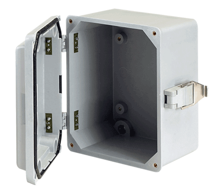 nVent A1287JFGR A50 Junction Box 11-1/2 in H x 8 in W x 6.69 in D NEMA 4X/IP66