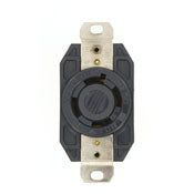 Leviton 2740 receptacle lkg 600vac 30a 3 4 bk indl